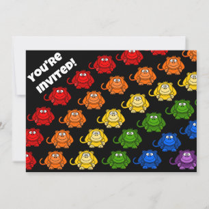 Dagen van de kleurrijke regenboogkinderen kaart