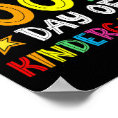 Dagen van de kleuterschool - Gelukkige 100ste dag  Poster (Hoek)