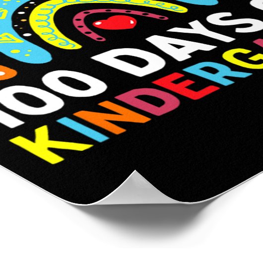 Dagen van de kleuterschool leraar of student SMA Poster (Hoek)