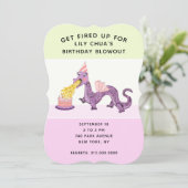 Dagen van de meisjesfeest kaart (Staand voorkant)