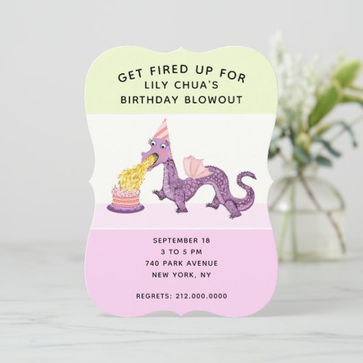 Dagen van de meisjesfeest kaart (Staand voorkant)