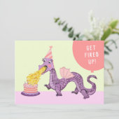 Dagen van de meisjesfeest kaart (Staand voorkant)