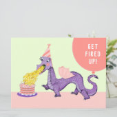 Dagen van de meisjesfeest kaart (Staand voorkant)