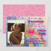 Dagen van de regenboogmeisjes kaart (Voorkant / Achterkant)