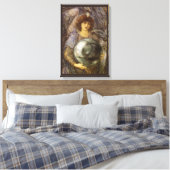 Dagen van de Schepping, Eerste Dag door Burne Jone Canvas Afdruk (Insitu (Slaapkamer))