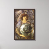 Dagen van de Schepping, Eerste Dag door Burne Jone Canvas Afdruk (Voorkant)