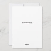 Dagen van de week feestdagenkaart (Achterkant)