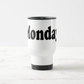 Dagen van de week - maandag reisbeker (Center)