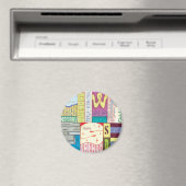 Dagen van de week magneet (Insitu (Vaatwasser))