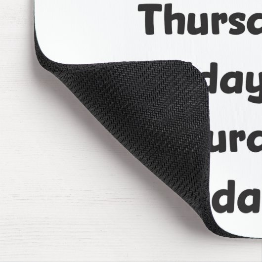 Dagen van de week Muismat van de Emoji-computer (Hoek)