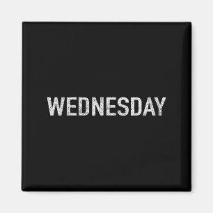 Dagen Van De Week Serie Woensdag In Deproblemen Magneet