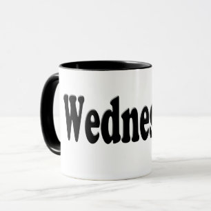 Dagen van de Week - Woensdag Mok