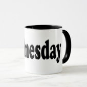 Dagen van de Week - Woensdag Mok (Voorkant rechts)