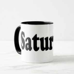 Dagen van de week - zaterdag mok