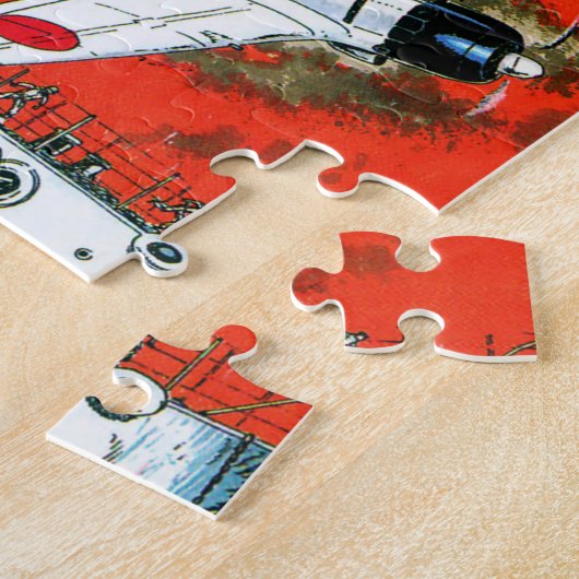 Dagen van donkere puzzel legpuzzel (Zijkant)