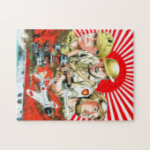 Dagen van donkere puzzel legpuzzel (Horizontaal)