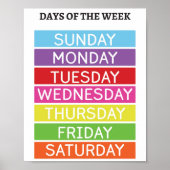 Dagen van het poster van de week (Voorkant)