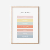 Dagen van het Poster van Montessori Classroom