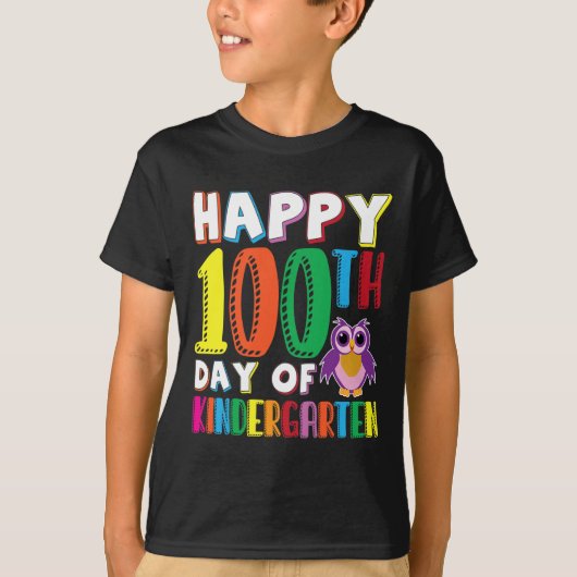 Dagen van kleuterschool kostuum gaf me gevoel t-shirt (Voorkant)