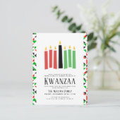 Dagen van Kwanzaa | Gebeurtenis partij Briefkaart (Staand voorkant)
