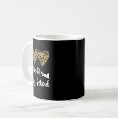 Dagen van liefdevolle school koffiemok (Voorkant links)