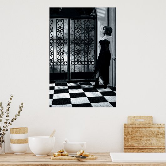 Dagen van Noir Art Poster (Keuken)