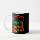 Dagen van onheil Managed Teacher Kind 100e dag van Koffiemok (Links)