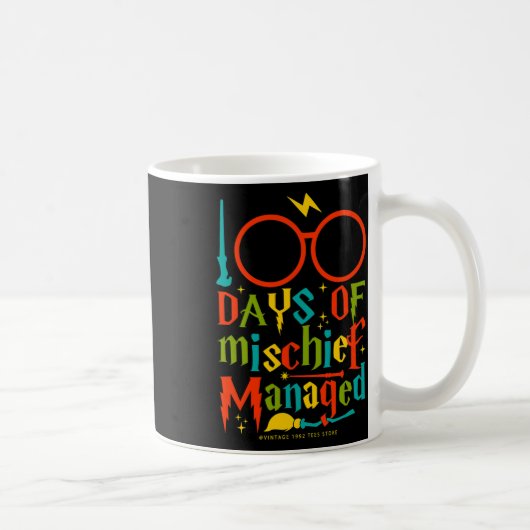 Dagen van onheil Managed Teacher Kind 100e dag van Koffiemok (Rechts)