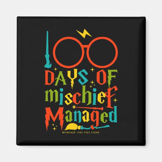 Dagen van onheil Managed Teacher Kind 100e dag van Magneet (Voorkant)
