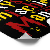 Dagen van onheil Managed Teacher Kind 100e dag van Poster (Hoek)