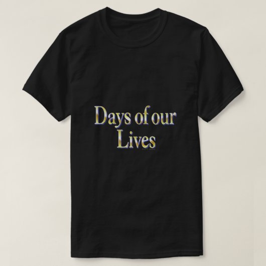 Dagen van ons leven Logo T-shirt (Design voorkant)