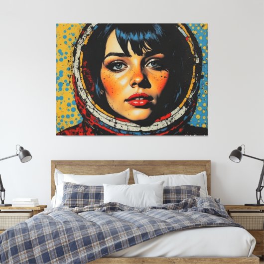 DAGEN VAN ONTDEKKING 13 CANVAS AFDRUK (Insitu (Slaapkamer))