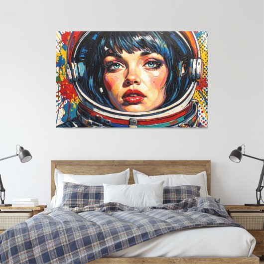 DAGEN VAN ONTDEKKING 18 CANVAS AFDRUK (Insitu (Slaapkamer))