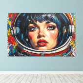 DAGEN VAN ONTDEKKING 18 CANVAS AFDRUK (Insitu (Houten vloer))