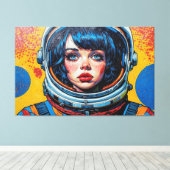 DAGEN VAN ONTDEKKING 24 CANVAS AFDRUK (Insitu (Houten vloer))