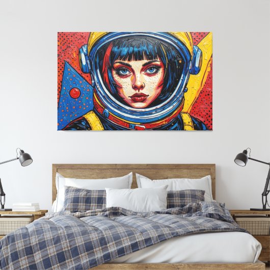 DAGEN VAN ONTDEKKING 7 CANVAS AFDRUK (Insitu (Slaapkamer))