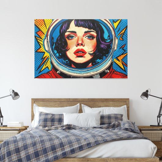 DAGEN VAN ONTDEKKING 9 CANVAS AFDRUK (Insitu (Slaapkamer))