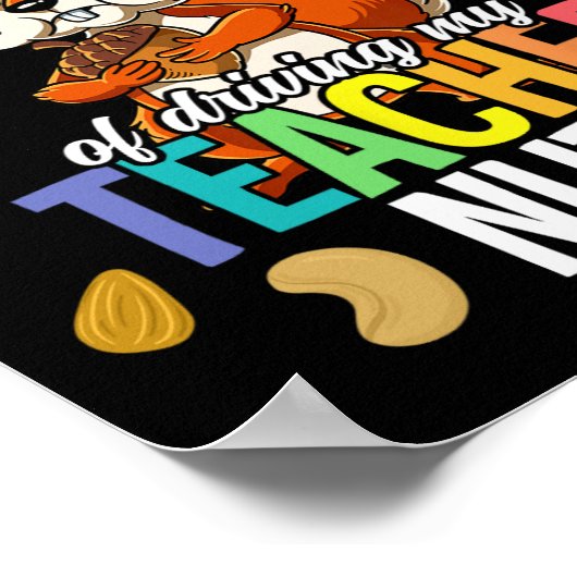 Dagen van rijden mijn leraar gek poster (Hoek)