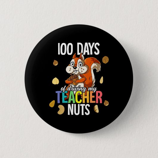 Dagen van rijden mijn leraar gek ronde button 5,7 cm (Voorkant)