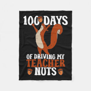 Dagen van rijleraar NUTS School Retro Team 1 Fleece Deken