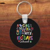Dagen van School Alphabet Lore ABC's schoolkostuum Sleutelhanger (Voorkant)