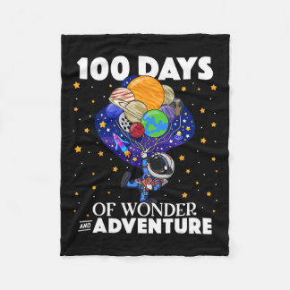 Dagen van School Astronaut Space Boys Kinder 100st Fleece Deken