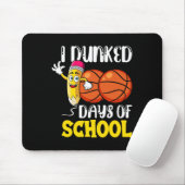 Dagen van school Basketbal Leraar Student Muismat (Met muis)