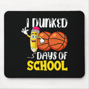 Dagen van school Basketbal Leraar Student Muismat