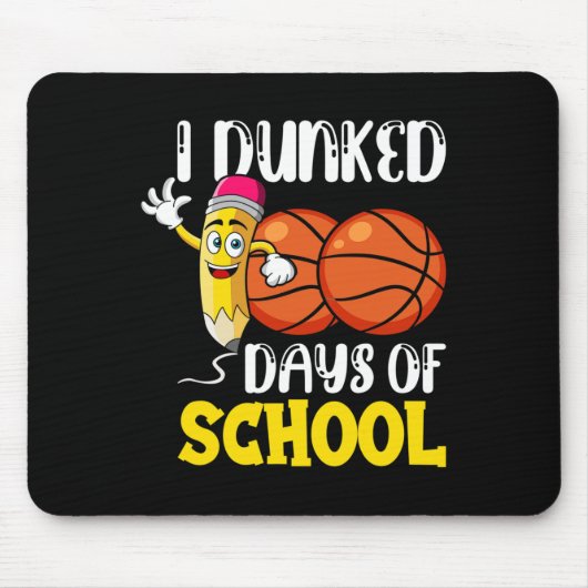 Dagen van school Basketbal Leraar Student Muismat (Voorkant)