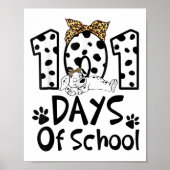 Dagen van School Dalmatische Hond Jongens Meisjes  Poster (Voorkant)