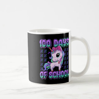 Dagen van School Eenhoorn 100 dagen Slimmer 100e d Koffiemok