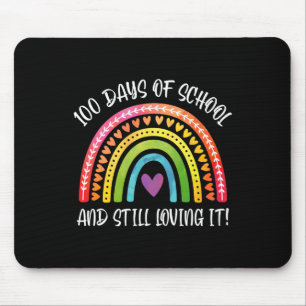 Dagen van school en loving het voor leraar Kinder  Muismat