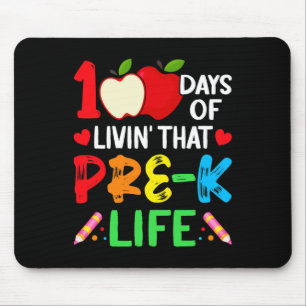 Dagen van School Pre-K Life Teacher Student Muismat