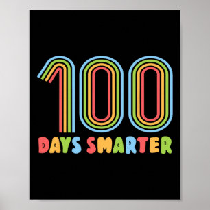 Dagen van School Regenboog 100 Dagen Slimmere Lera Poster